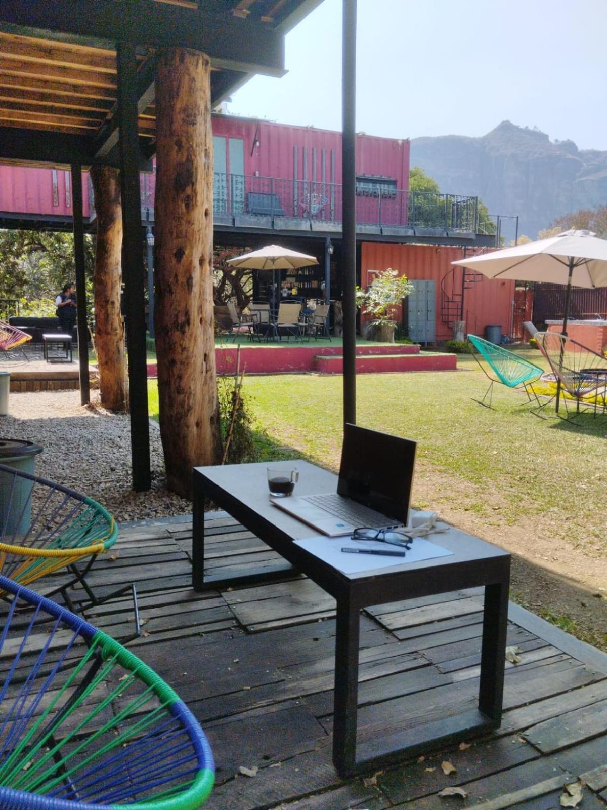 Hotel Containers Park Tlayacapan Exterior foto
